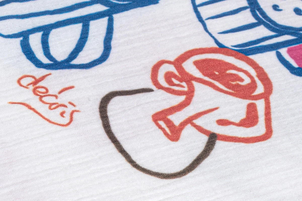 Coffee Addict Müslin Mutfak Bezi