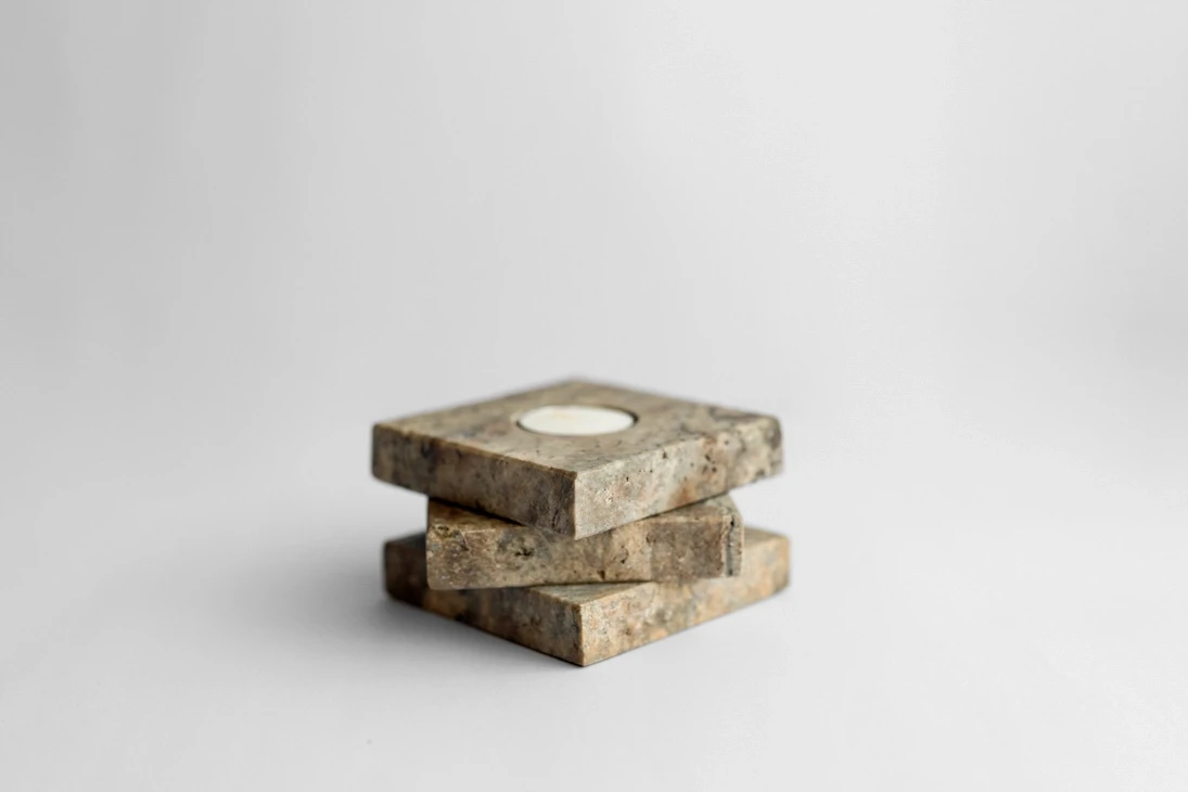 Frappe 3lü Traverten T-Lightlık