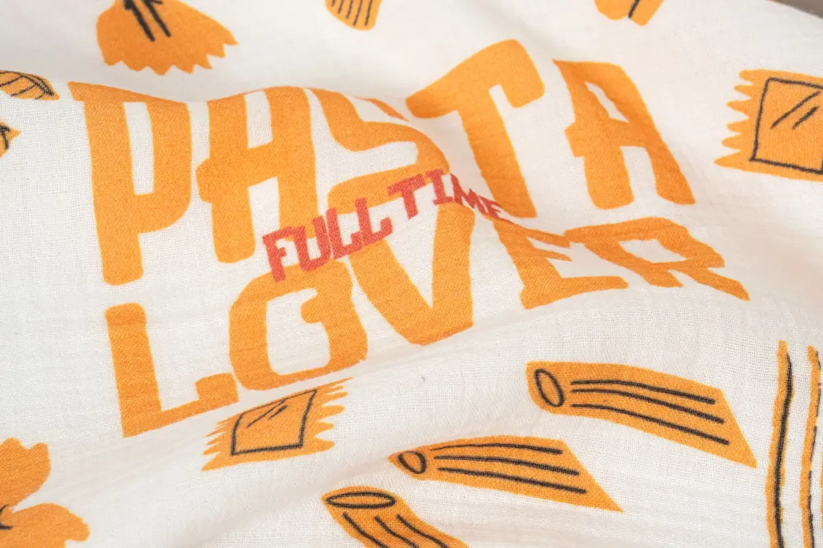 Pasta Lover Müslin Mutfak Bezi