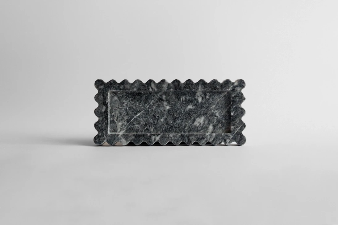 Pillow Antrasit Mermer Tabak L