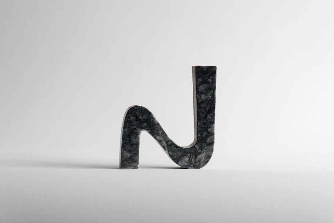 Road Antrasit Mermer Şamdan