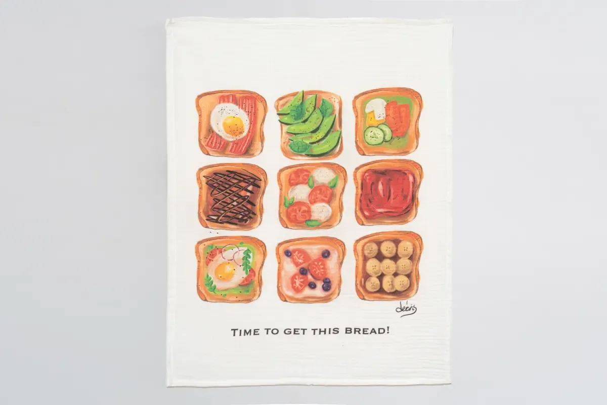 Toast Club Müslin Mutfak Bezi
