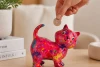 Kiki Koyu Pembe Kedi Kumbara