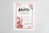 Letter to Santa Müslin Mutfak Bezi